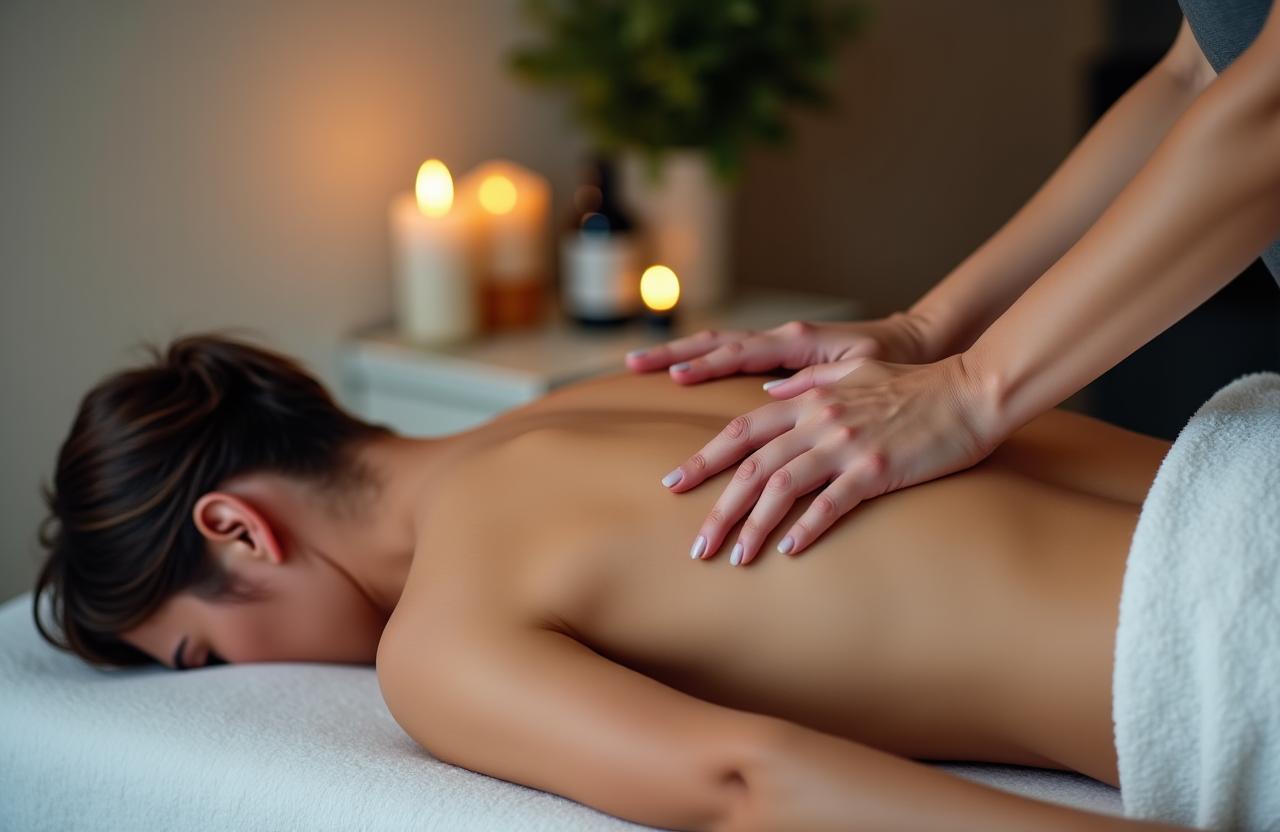 Professional sports massage therapy